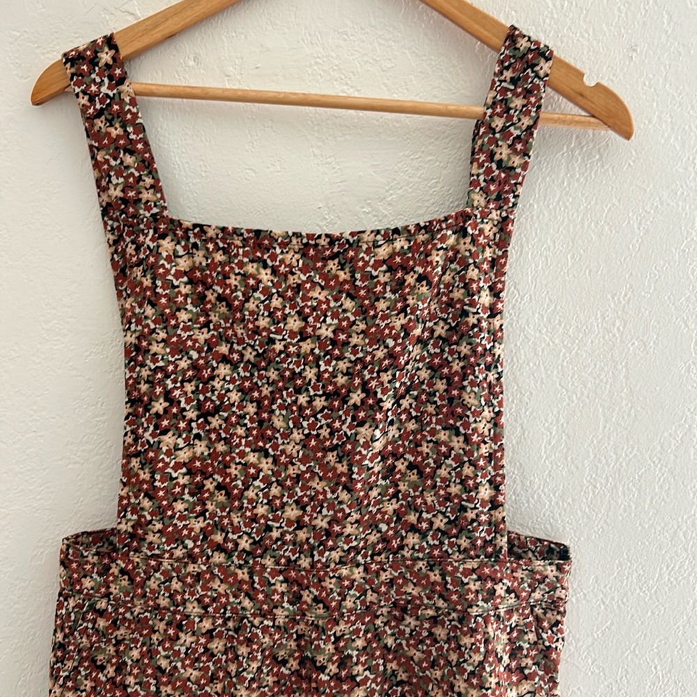 Compania Fantastica floral overall jumpsuit size Medium